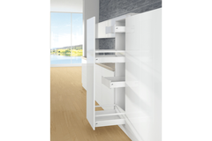 ArciTech Ladezijwand, ladezijwand hoogte 126 x NL 350 mm, wit, links