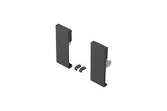 Verbinder voor front ArciTech, 126 mm, antraciet