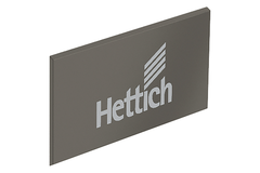 ArciTech Cache, gris quartz avec logo Hettich
