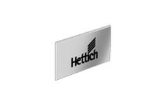 ArciTech Afdekkap, chroomkleurig met Hettich logo