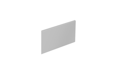 ArciTech Afdekkap, Aluminiumkleurig Neutraal
