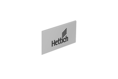 ArciTech Afdekkap, Aluminiumkleurig met Hettich logo
