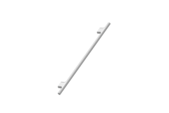 Poignée KOUPE ea256/288 alu look inox brossé 