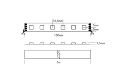 Proled Flex strip RGB 5M