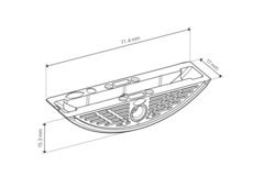 Verbindingssysteem voor lichtgewichtpanelen zonder randhout LC P-16x17 80 st + Clamex P-14/10