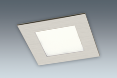LD8004-78 led inb.3W 3000K RVS look