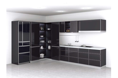 Scharnier-set Monoflat Lin-X450 vernikkeld