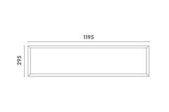Infinity led Panel 230V rectangulaire 3000K