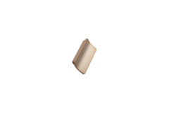 Greep leaf ba64 l85 zamak geborsteld goud