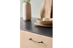 Greep LOUNGE BA160 L174 zamak gunmetal