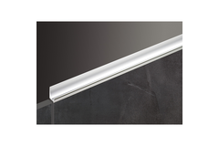 Greeplijst Lutetia, L 2000 mm, B 23 mm, H 28 mm, Aluminium geëloxeerd