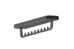 Chic line porte cintres extensible anthracite l.240mm 