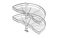 MC Line panier tournant 1/2 850x490mm chrome 