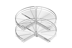 MC Line panier tournant 3/4 d.700mm 270ø chrome h:630-730mm