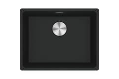 Maris - Evier à sous-encaster / 553 x 433 mm / 1 bassin / Noir mat
