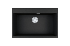 Maris - inbouwspoelbak / 780 x 500 mm / 1 bak / Onyx
