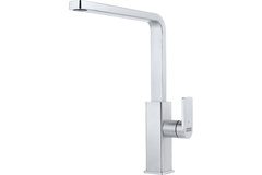 Mythos / ééngreepsmengkraan met zwenkbare uitloop / Side lever / RVS
