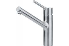 Taros Neo - Mitigeur à bec orientable / Levier sur le côté / Inox