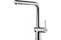 Active L - Eéngreepsmengkraan L met zwenkbare uitloop / Side lever / Chroom