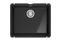 KUBUS X - Cuve à sous-encastrer / 545 x 454mm / Vidage manuel / Onyx