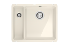 KUBUS X - Cuve à sous-encastrer / 545 x 454mm / Vidage manuel / Magnolia