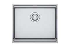 BOX PRO - Cuve à affleurer / SlimTop / A sous-encastrer / 1 bassin / 500 x 410 x 200 mm / Vidage manuel / Inox lisse + Set 3 accessoires