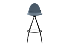 Tabouret petris h65 blanc|mystic taupe 