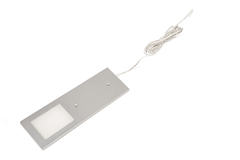 Planar L slave 24Vdc 3W 4000K 2câbles alu brossé 