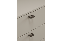 Bouton punto ea32 l44 chêne brun foncé 