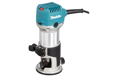 Makita combinaison affleureuse/defonceuse 710w  