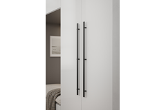 Poignée REEV BA640 L760 alu mat noir