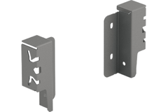 Achterwandverbinder ArciTech 94 mm, antraciet, rechts