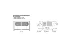 Cadre à dossiers suspendus Systema Top 2000,  1136 x 352 mm, noir