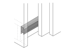 Profilé de guidage STB 12, 3000, Aluminium