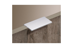 Greeplijst Ticinum, boorafstand 50, L 70 mm, B 42 mm, H 25 mm, Aluminium geëloxeerd