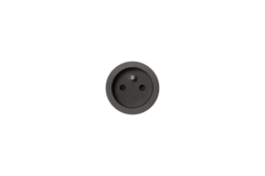 Rond 2.0 - Unifit SE stopcontact b-f zwart