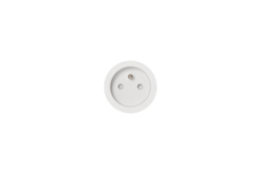 Rond 2.0 - Unifit SE prise de courant b-f blanc
