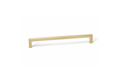 Greep U BA192 L200.5 zamak geborsteld messing