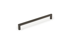 Greep U BA128 L136.5 zamak geborsteld grijs