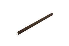 Poignée ANGLE BA192 L300 aluminium métallisé brun