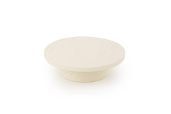 Bouton ECHO Ø60 bois blanc bois brossé