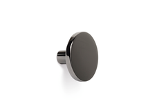 Bouton COMO Ø26 zamac brillant titane noir