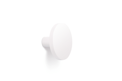 Bouton COMO BIG Ø41 zamac mat blanc