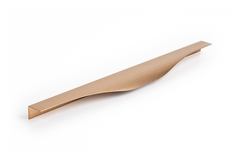 Greep NOMA BA256 L350 aluminium geborsteld messing cava