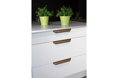 Poignées BARCCO BA320 L400 bois noyer