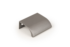 Greep ONA BA32 L50 aluminium geborsteld grijs