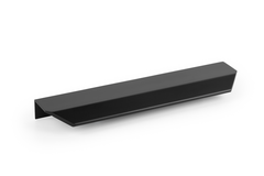 Greep VANN BA128 L200 aluminium mat zwart