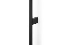 Greep GRAF MINI BA589-1178 L1200 aluminium geborsteld zwart