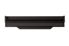 Greep HEXXA L350 aluminium mat zwart