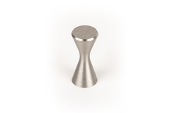 Bouton DIABOLO Ø13.5 aluminium look inox